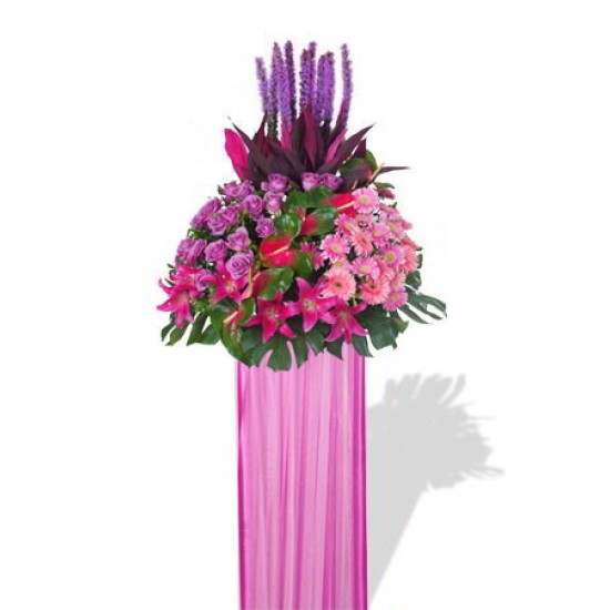 Mixed Flower Grand Opening Stand Mixed Flower Grand Opening Stand