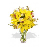 Assorted Bouquet , rose and lily