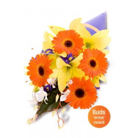 Mixed Bouquet , gerbera, lily and orchid Mixed Bouquet , gerbera, lily and orchid