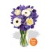 Mixed Bouquet ,2 Gerbera and 3 Rose Vase Bouquet