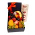 Bubbles Moet Chondon Champagne and Fruit