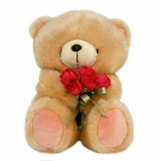 Forever Friends 12 Inches Height (Holding Flowers) Forever Friends 12 Inches Height (Holding Flowers)