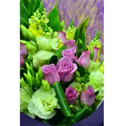Royal Purple Elegance One Dozen Roses Bouquet Royal Purple Elegance One Dozen Roses Bouquet