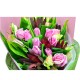 One Dozen Special Pink Color Roses Bouquet, Sleeping Queen Valentines Day One Dozen Special Pink Color Roses Bouquet, Sleeping Queen Valentines Day