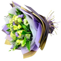Charming Calla Lily Round Bouquet