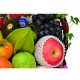 Seasonal Fruits Hamper with Red Wine Seasonal Fruits Hamper with Red Wine