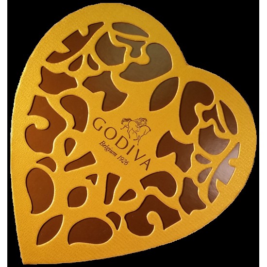Godiva Chocolate Gold Collection Heart 12pcs Godiva Chocolate Gold Collection Heart 12pcs