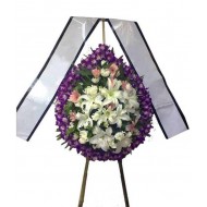Timeless Serenity Sympathy Flower Arrangement